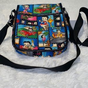 Excellent Condition Betty Boop Crossbody Bag